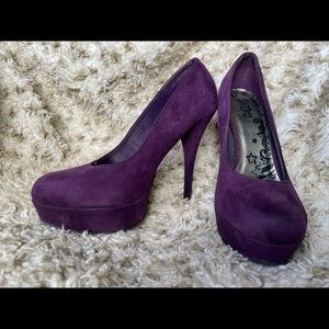 Purple heels!
